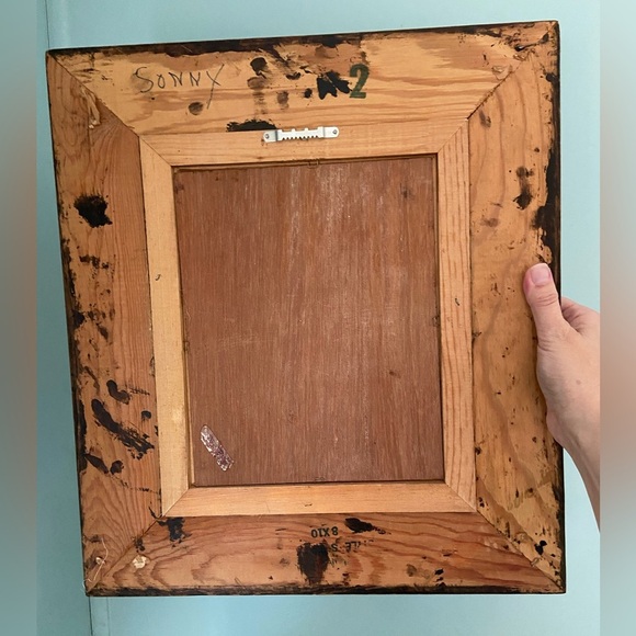 ORIGINAL Robert Scott Grand Canal Venice Italy Painting 15x16.5” Framed Vintage - Picture 10 of 10